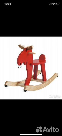 IKEA Качалка лось IKEA