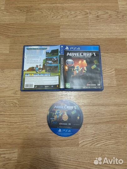 Диск на PS4 PS5 Minecraft edition в идеале