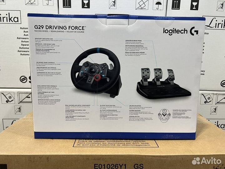 Игровой руль Logitech G29