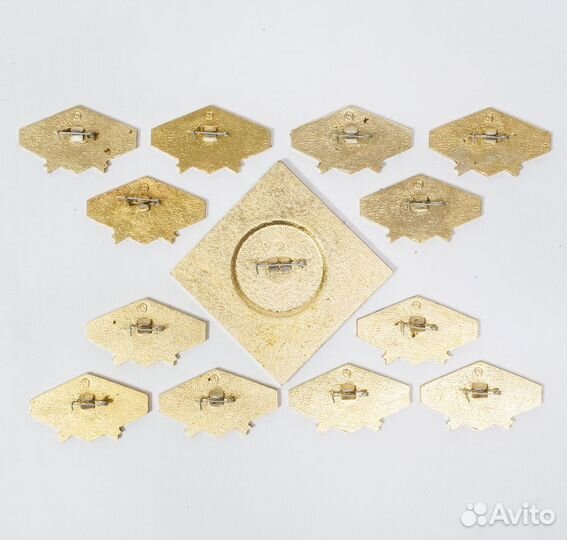 Набор значков Корабли Полярный звезды 13 штук 27/1