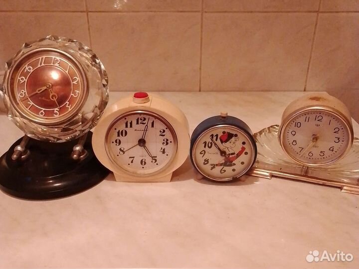 Часы и будильники СССР