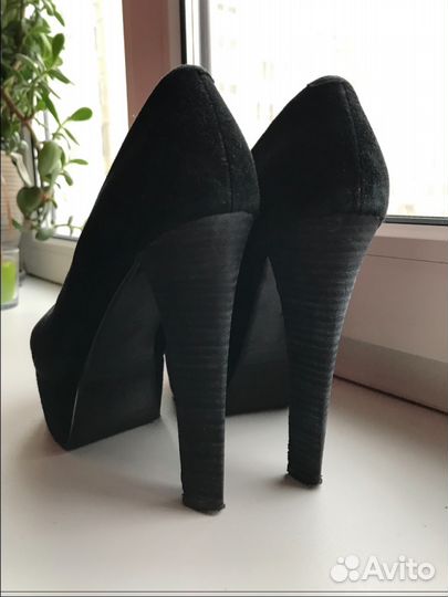 Туфли замша