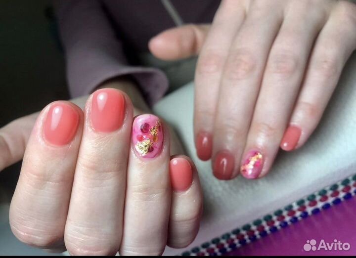 Маникюр педикюр наращивание