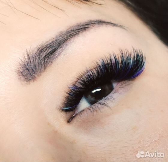 Наращивание ресниц LED UF