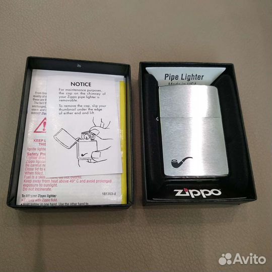 Зажигалка Zippo 200PL Оригинал Новая