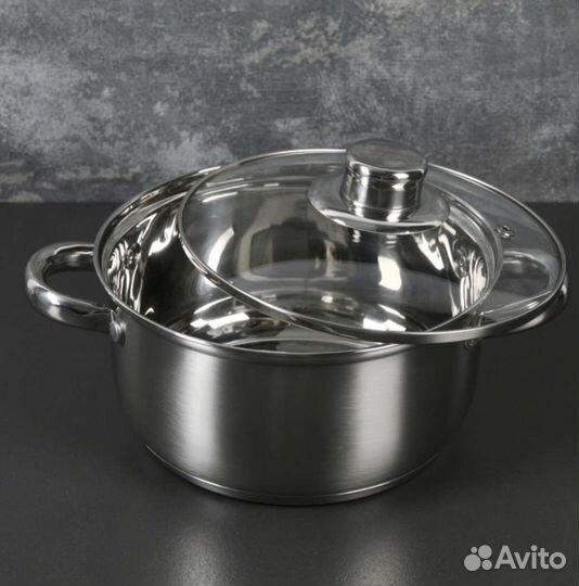 Набор кастрюль из нержавеющей стали, нержавейки