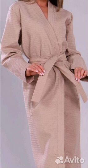 Халат вафельный женский Икея