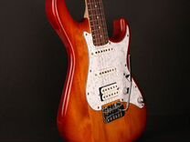 Новая электрогитара cort g250 tobacco burst