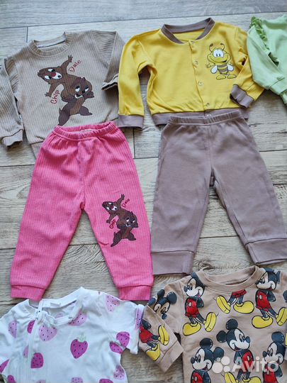 Пакет вещей для девочки 74 80