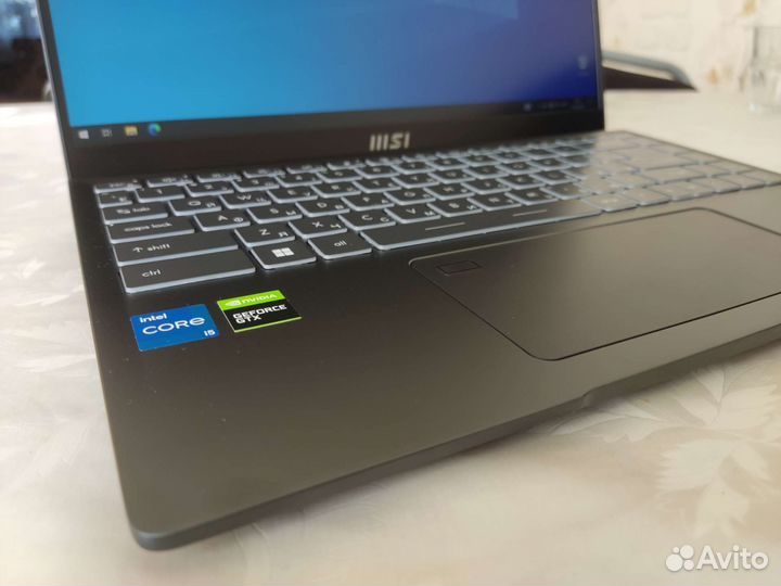 Новый MSI prestige 14 A12SC-246RU gtx1650