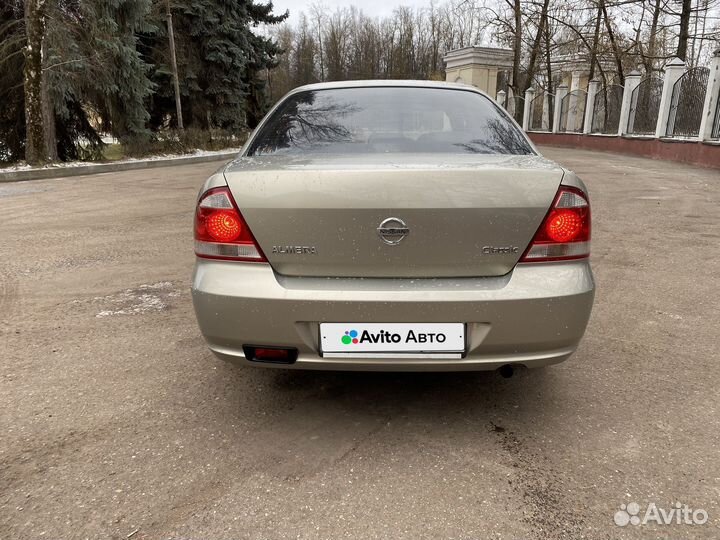 Nissan Almera Classic 1.6 МТ, 2006, 355 000 км