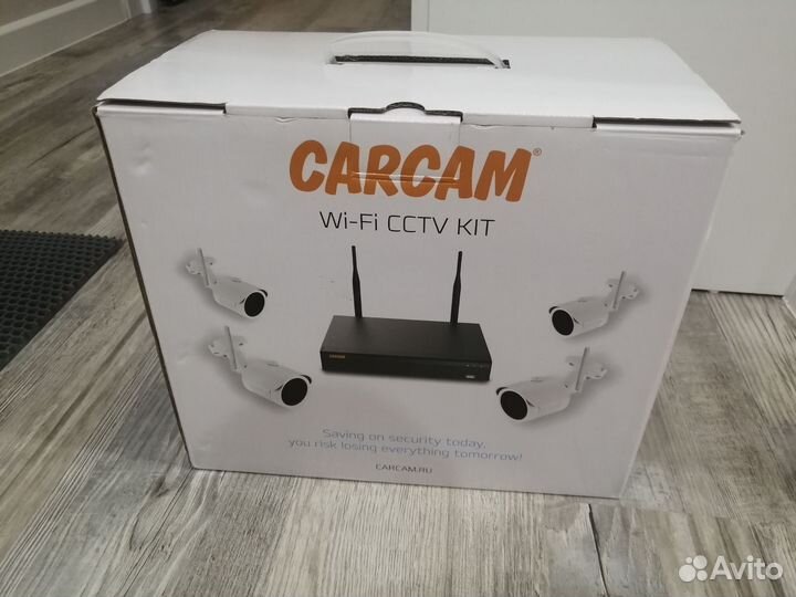 Комплект видеонаблюдения бу carcam