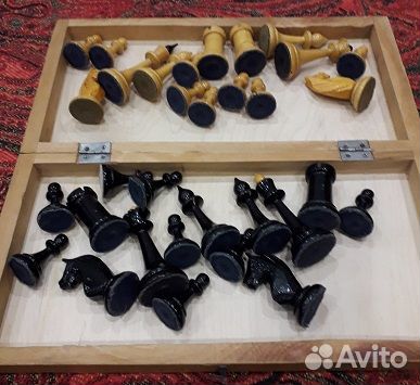 Шахматы деревянные советские