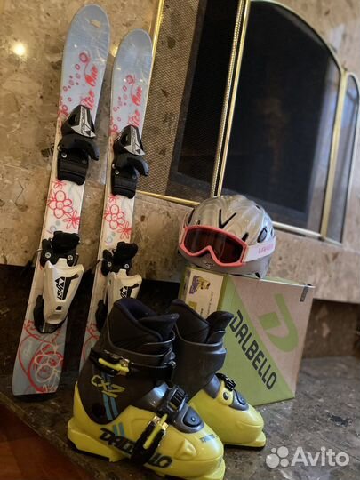 Горные лыжи Fischer 80 (горнолыжный комплект)