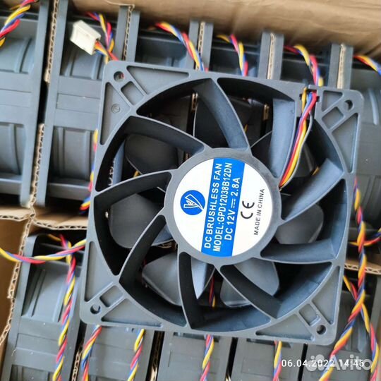 Кулер Antminer l3 s9 l7 s19 t19 z15