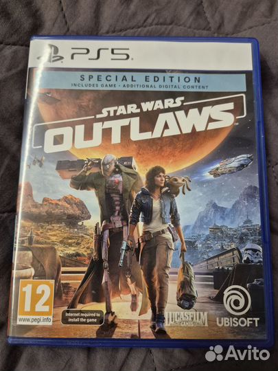 Star wars outlaws ps5 диск