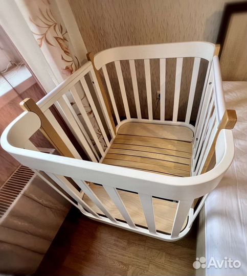 Детская Кроватка-трансформер Happy Baby Mommy Lux