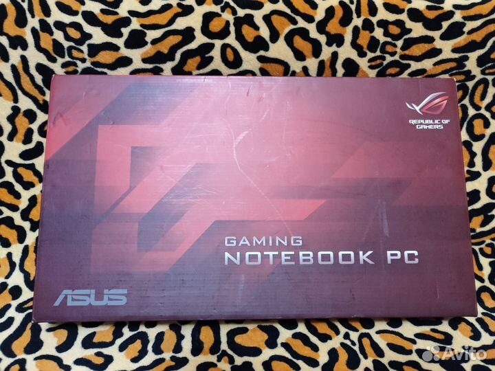 Игровой ноутбук asus Republic of Gamers GL752V