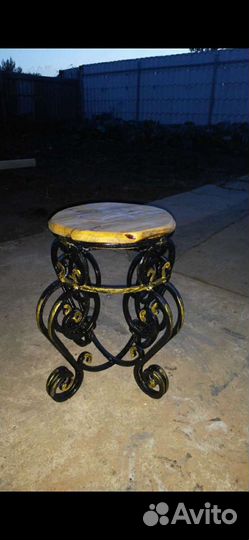 Кованый стул