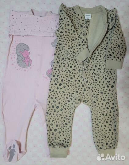 Вещи пакетом 0-6 месяцев