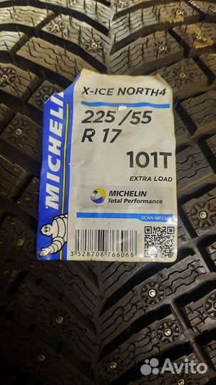 Michelin X-Ice North 4 225/55 R17 101T