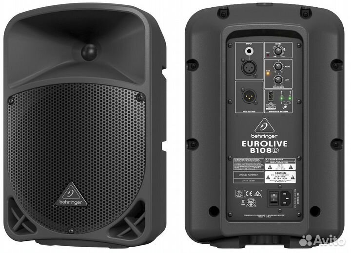 Активные акустические колонки Behringer B108D