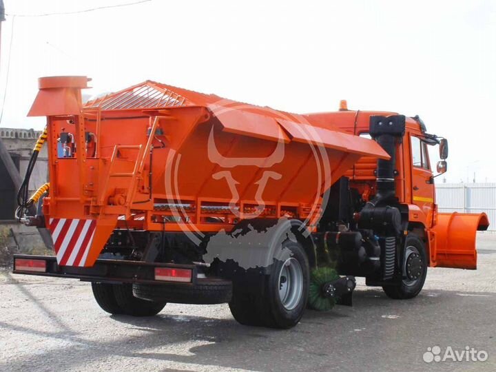 Пескоразбрасыватель на камаз 43253, 2024