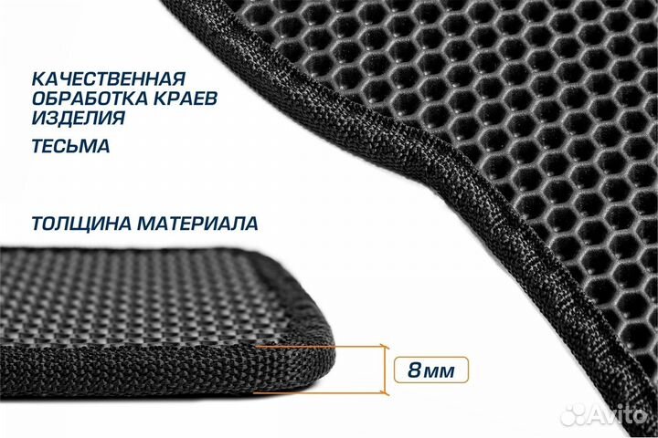 Коврики салона EVA Business Skoda Karoq 2020