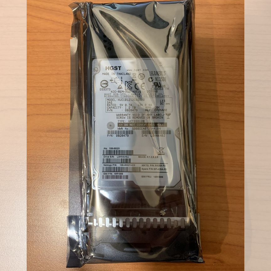 [X425A] Жесткий Диск Netapp 1.2tb Sas 2.5 -R6 X425a
