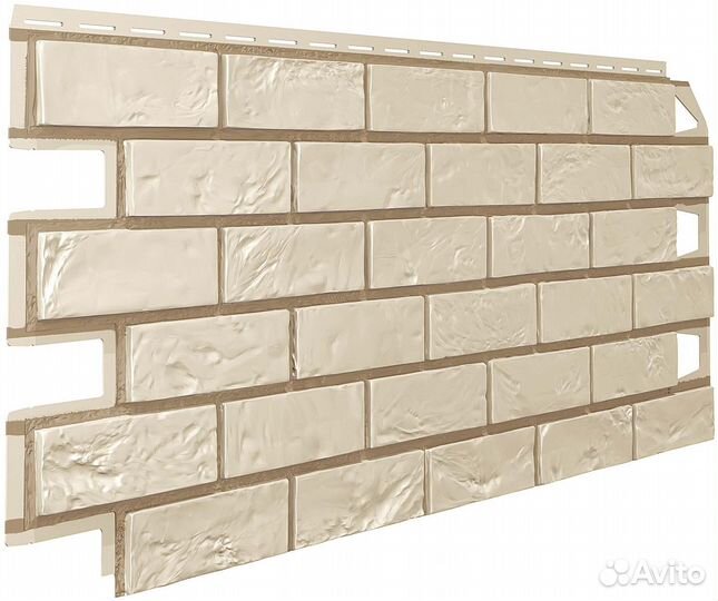 Фасадные панели Технониколь Оптима Кирпич Слоновая Кость