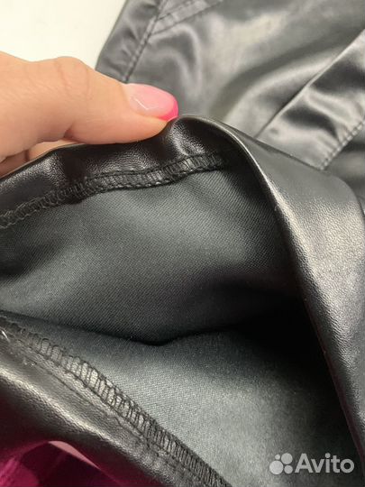 Кожаные шорты