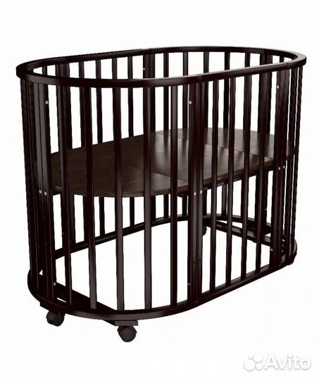 Детская кроватка с матрасами трансформер 8 в 1