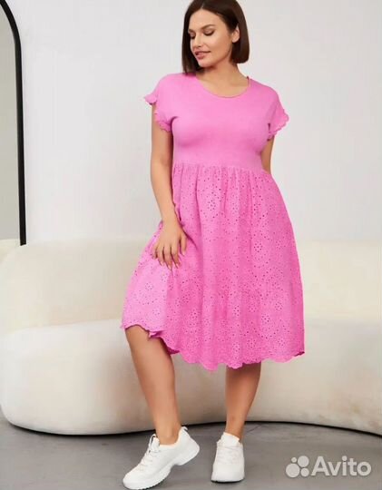 Платье новое L,хлопок