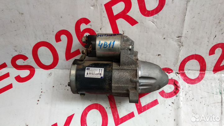 Стартер Mitsubishi Lancer 10, Outlander 1.8-2.4 л