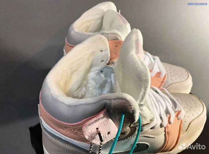 Кроссовки Nike Air Jordan тёплые (Арт.30559)