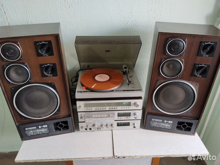 Оригинальный Hi-Fi комплекс Radiotehnika, 1984 год