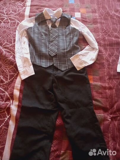 Школьный костюм для мальчика 134 140