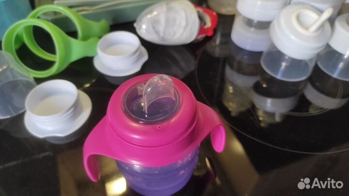 Бутылочки и соски avent и сушилка для бутылок