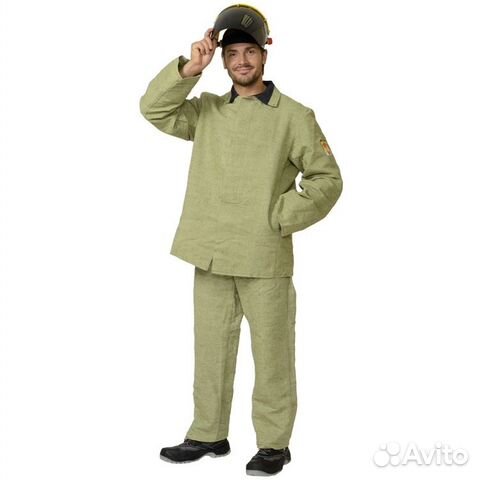 Костюм сварщика: куртка, брюки брезентовый