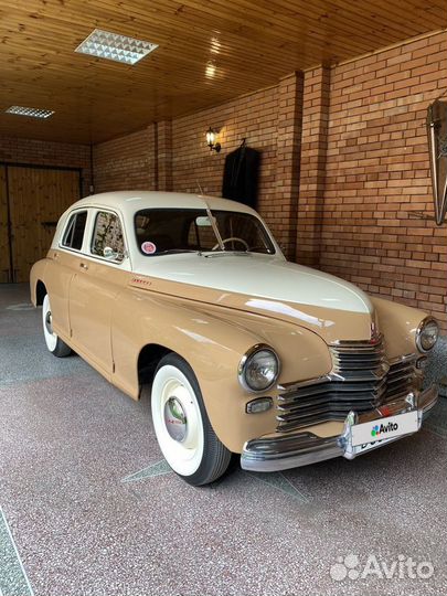 ГАЗ М-20 Победа 2.1 МТ, 1953, 79 500 км