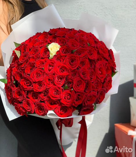 Роскошные Букеты из Роз. Доставка/Самовывоз