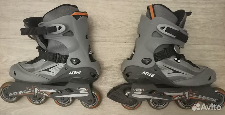 Роликовые коньки мужские atemi