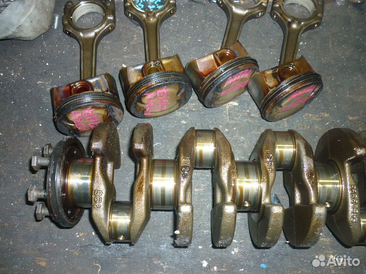 Коленвал / шатну на опель астра н 1,6 z16xer