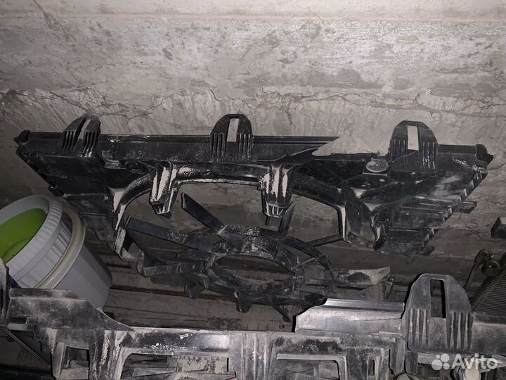 Touareg nf вентилятор радиатора диффузор