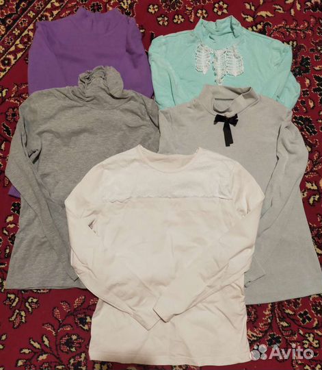 Школьные блузки, брюки и др., р.146