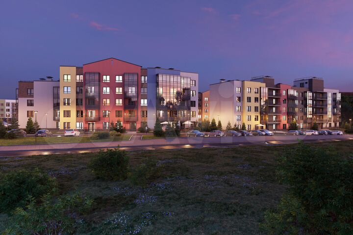 2-к. квартира, 61,9 м², 1/5 эт.