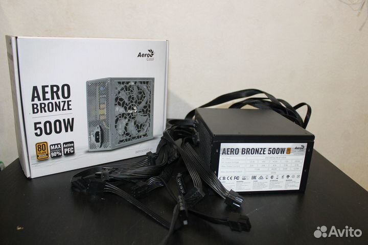 Блок питания AeroCool aero bronze 500W
