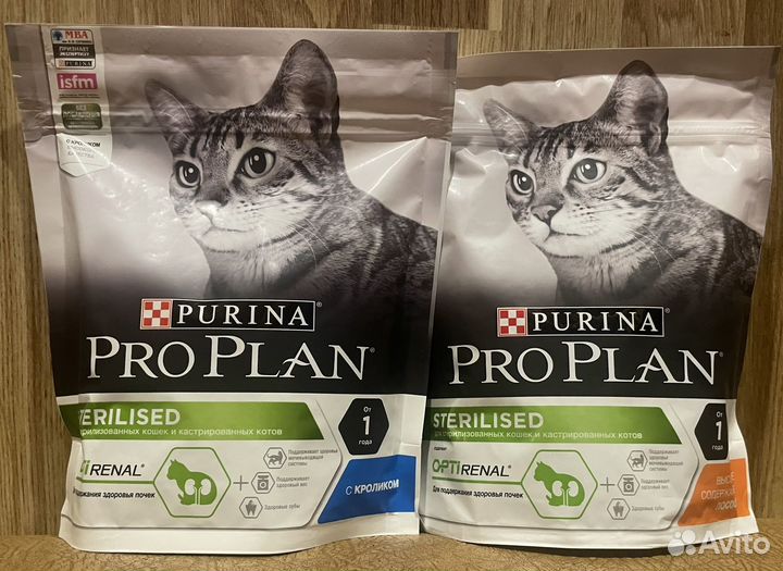 Сухой корм PRO plan, упаковки 400 г