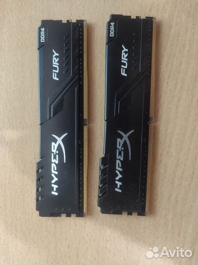 Kingston hyperx fury ddr4 16gb