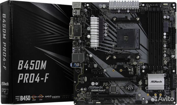 Asrock B450M pro4 f